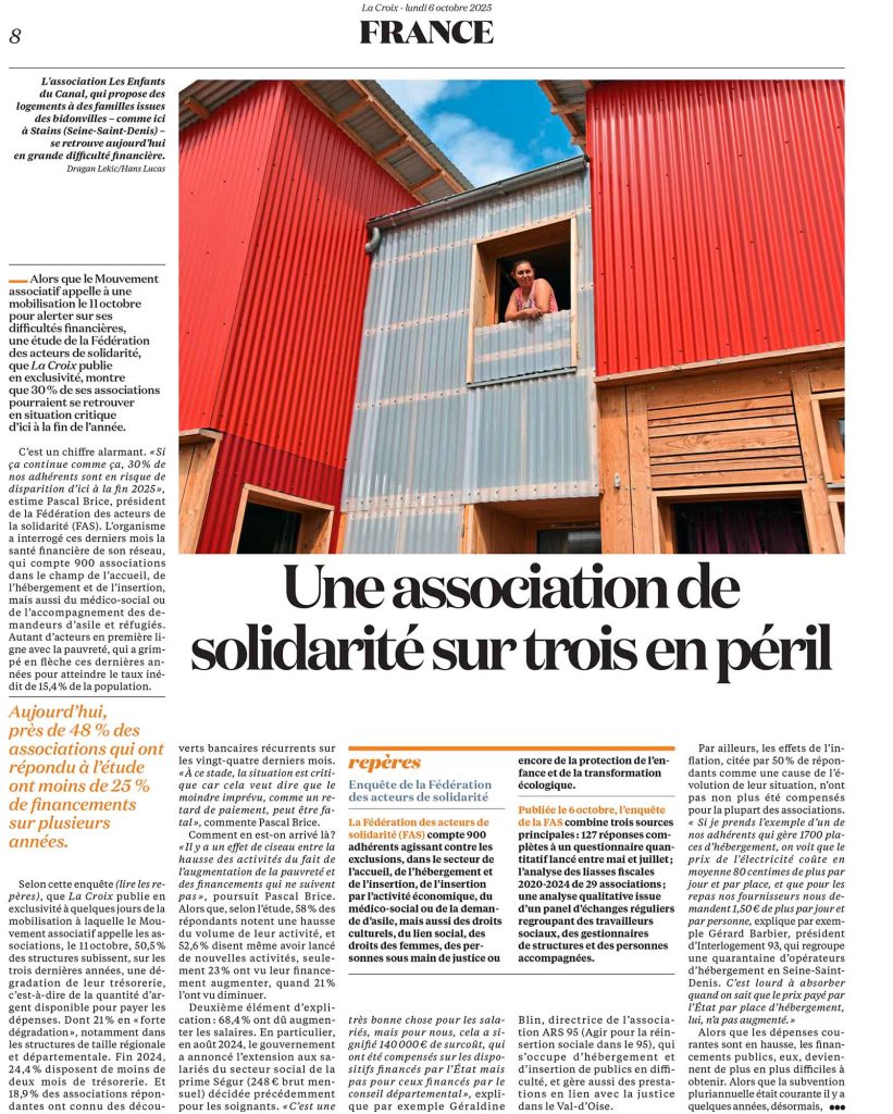 La Croix parution presse